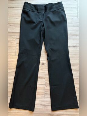 Express Editor Pants Black Size 6 Long Stretch Career